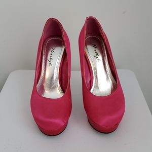 Pink heels